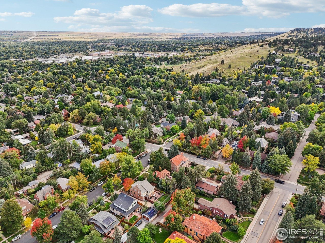 715 14th Street Boulder, CO 80302 - Photo 42 of 43 an aerial view of multiple house