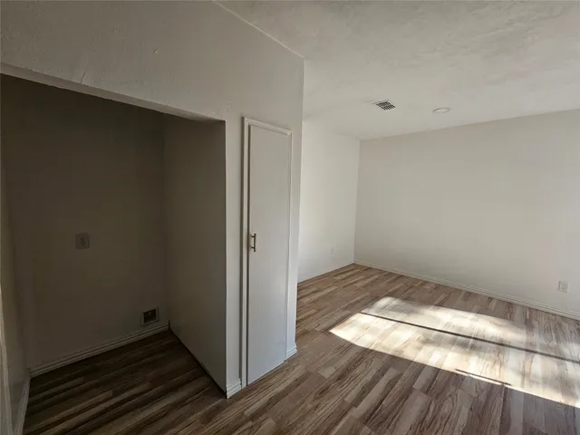 a view of wooden floor