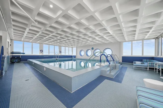 a very nice looking room with a large window