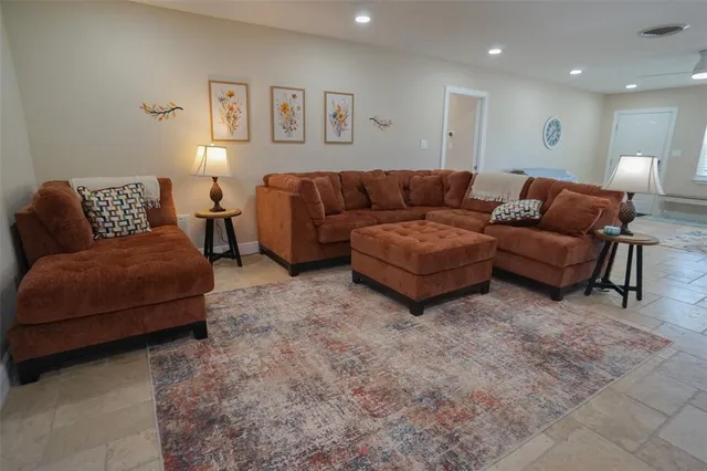 a bathroom with 2 sink tub and shower