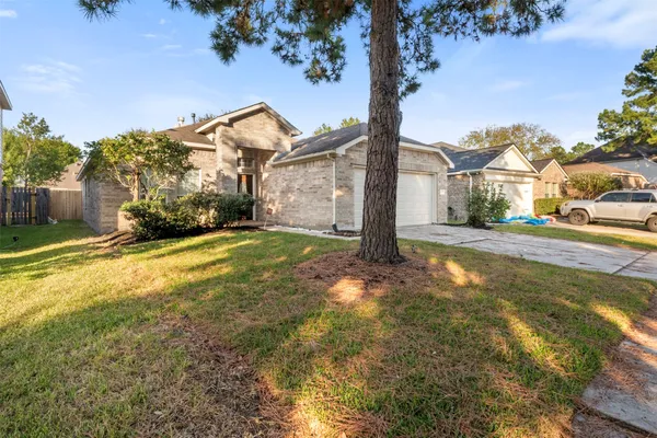 a view of a street with houses