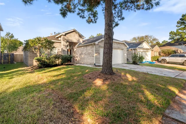 a view of a street with houses