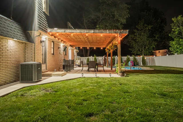 a view of outdoor space and yard