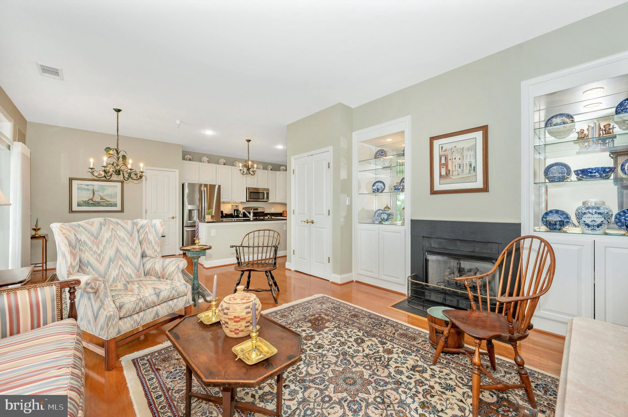 2250 Bear Den Road, Unit 408 Frederick, MD 21701 - Photo 3 of 61 a living room with furniture and kitchen view