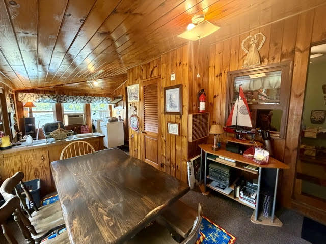 327 Sandy River Road Fayette, ME 04349 - Photo 9 of 56 Dining room looking back to the kitchen