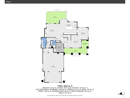 a picture of a floor plan