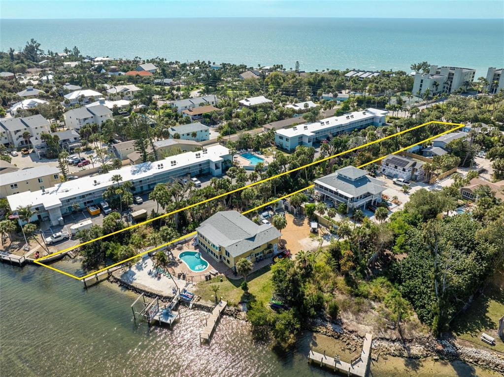 5065 North Beach Road Englewood, FL 34223 - Photo 14 of 22 an aerial view of multiple house
