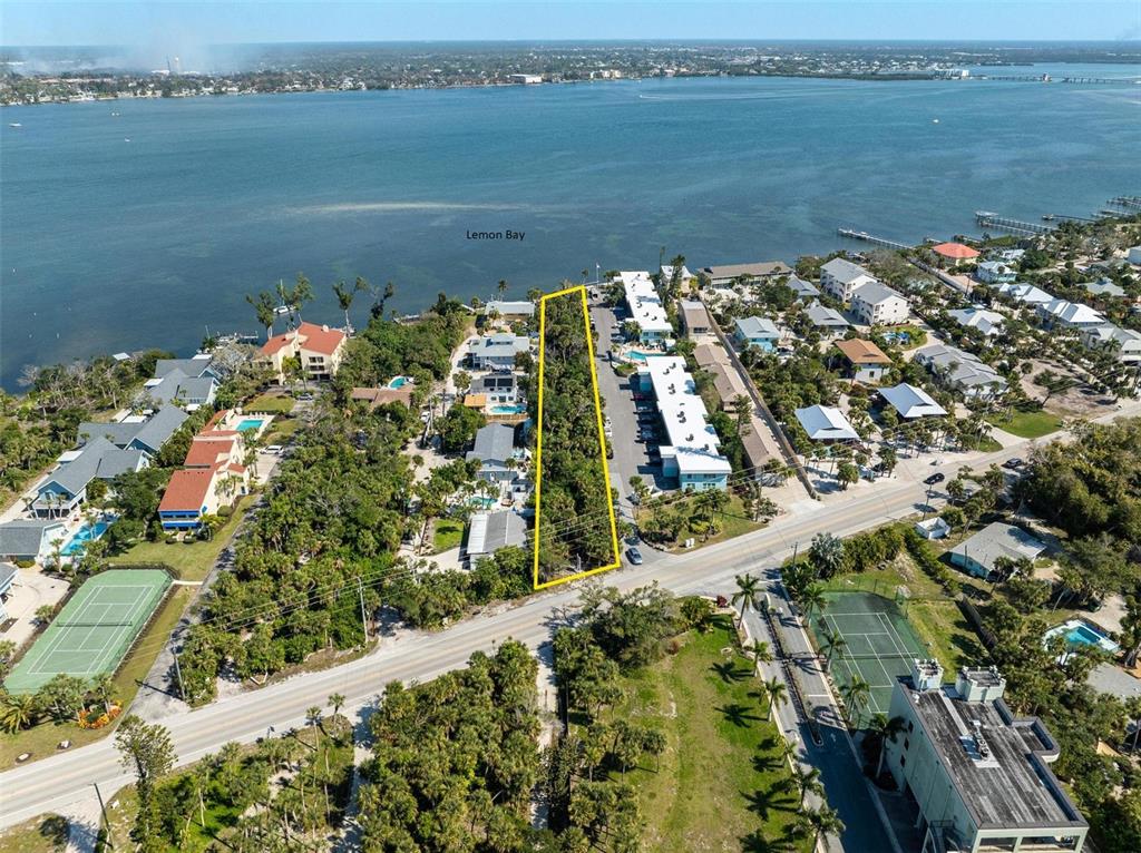 5065 North Beach Road Englewood, FL 34223 - Photo 6 of 22 a view of a city and ocean view