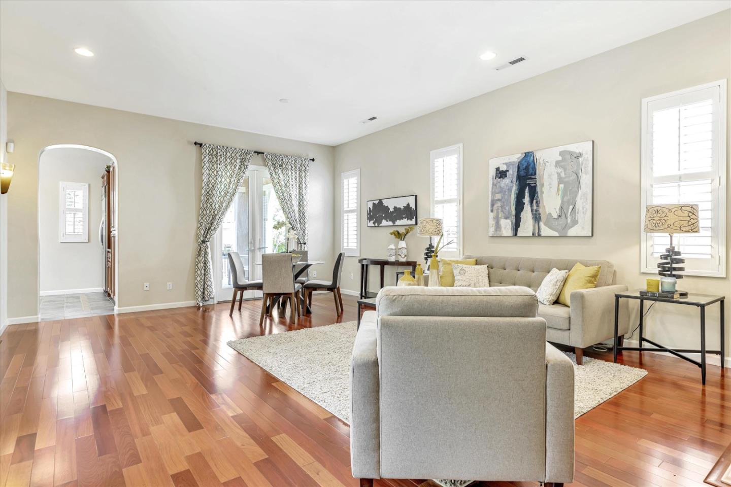 2124 Harvest Moon Lane San Ramon, CA 94582 - Photo 5 of 31 a living room with furniture and a large window