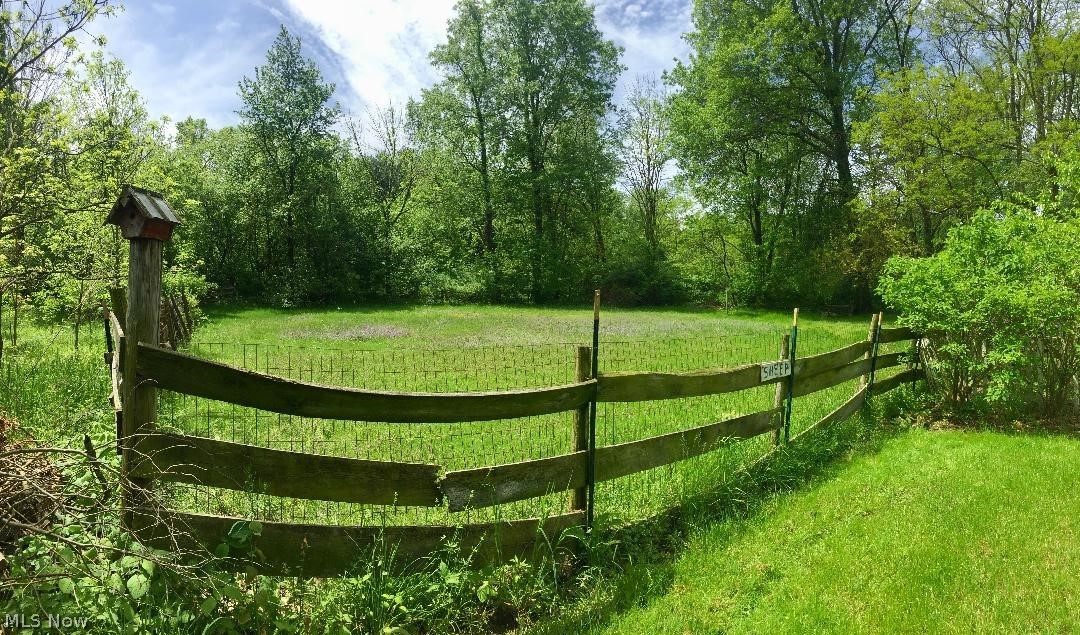 2386 Ridgewood Road Medina, OH 44256 - Photo 28 of 35 This fenced pasture measures approximately 1/3 acre and boasts these beautiful purple flowers in May.