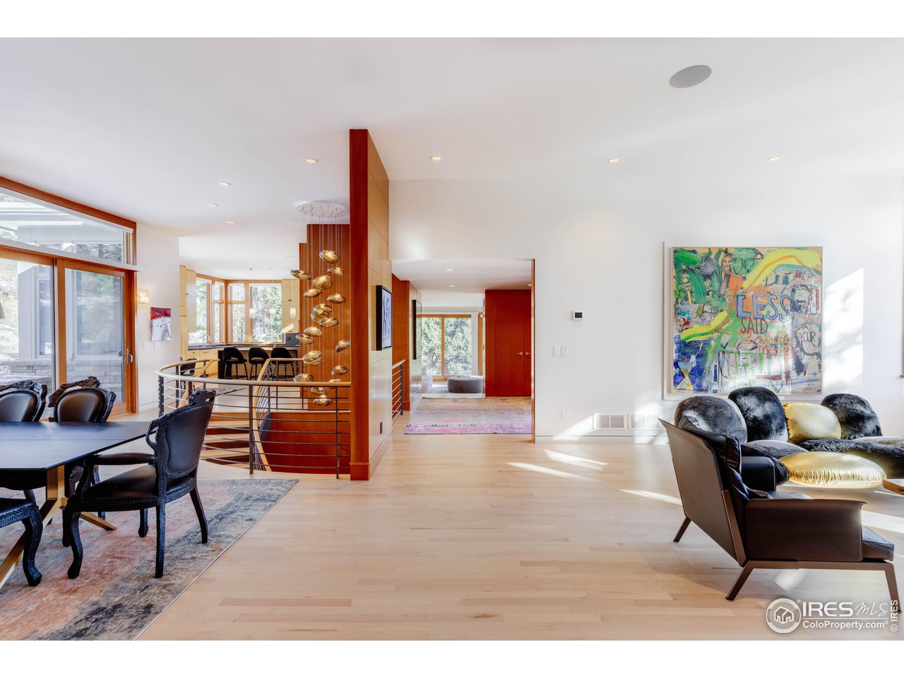 835 Circle Drive Boulder, CO 80302 - Photo 3 of 35 Dining Room and Living Room