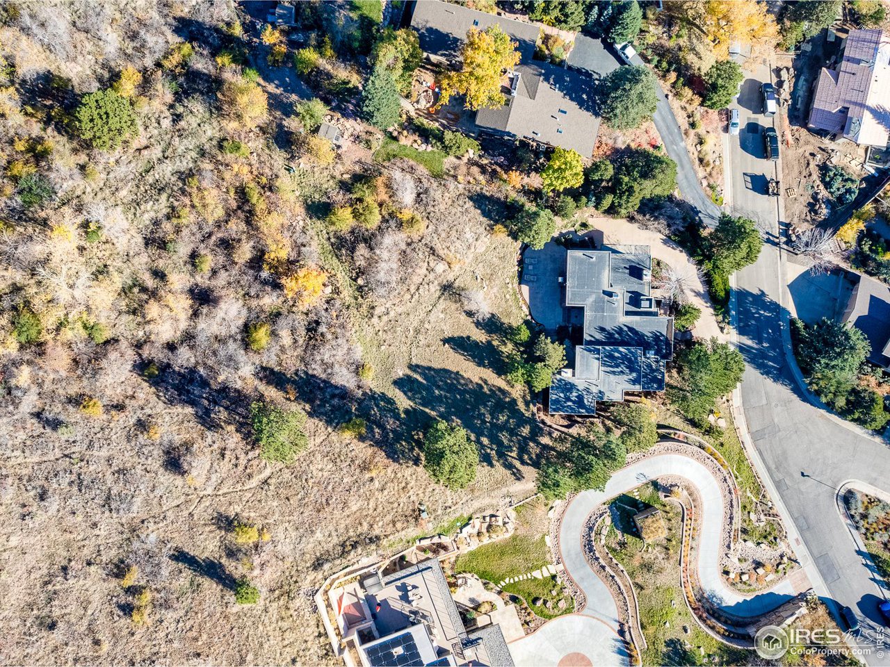 835 Circle Drive Boulder, CO 80302 - Photo 34 of 35 Aerial View of Property