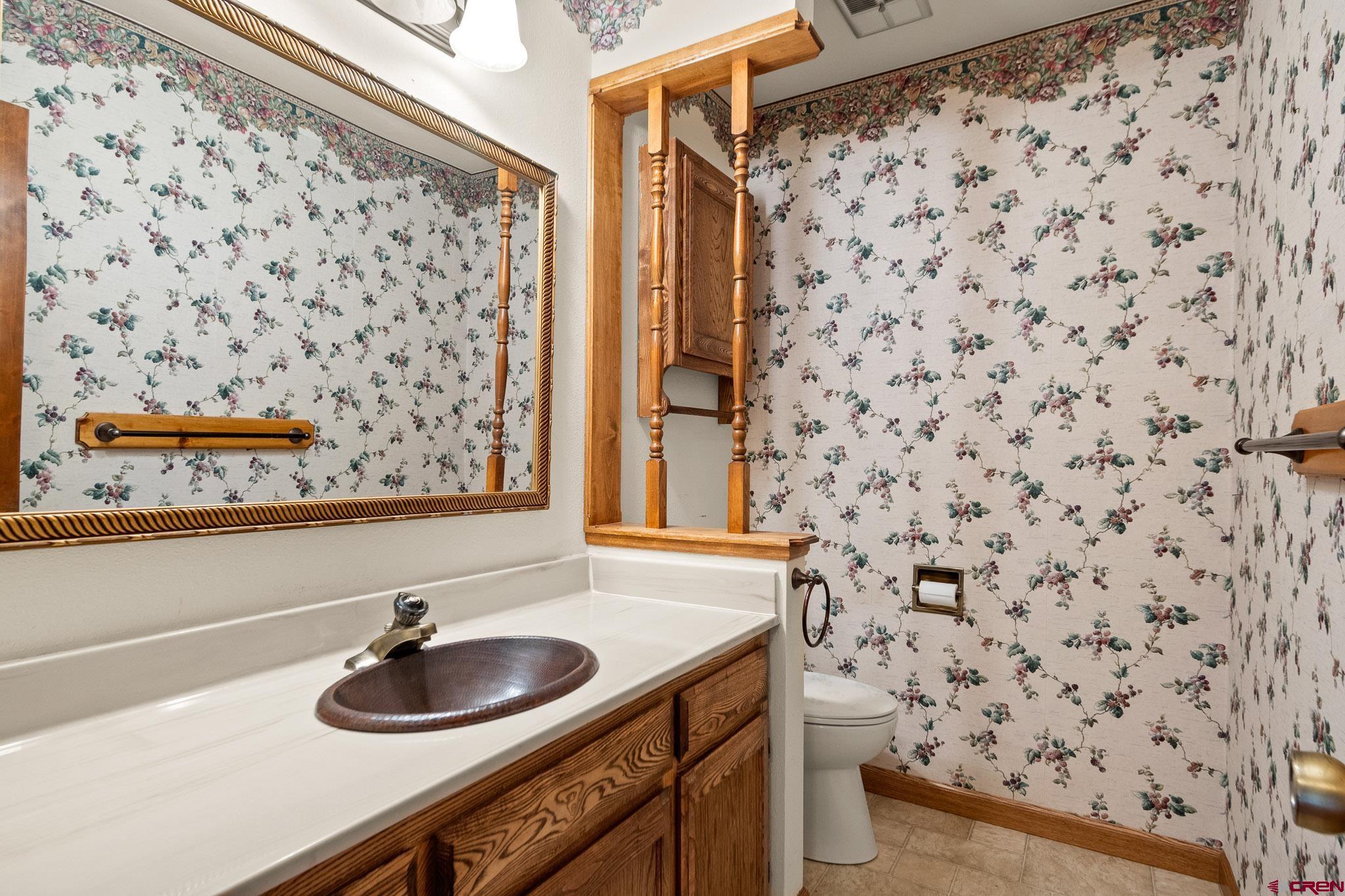 21565 Highway 65 Cedaredge, CO 81413 - Photo 18 of 42 a bathroom with a sink toilet and shower