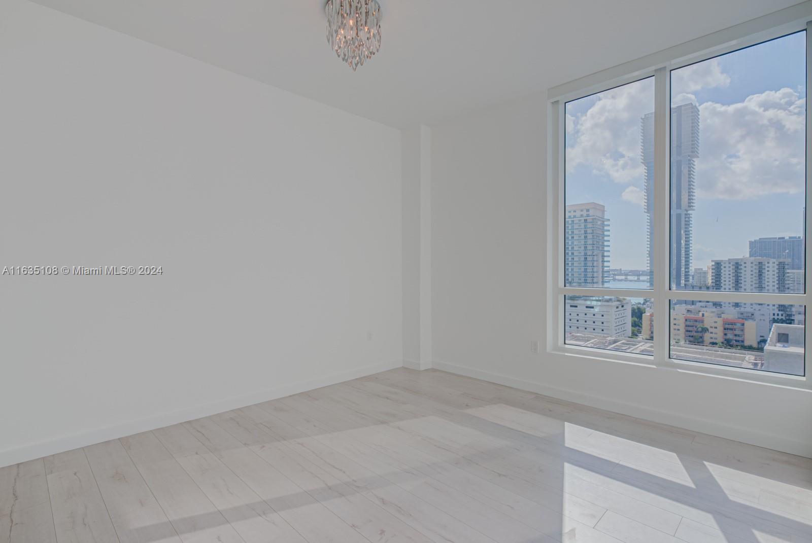 601 Northeast 27th Street, Unit 1502 Miami, FL 33137 - Photo 17 of 61 a view of an empty room