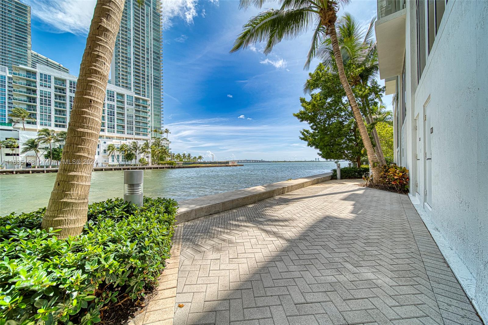 601 Northeast 27th Street, Unit 1502 Miami, FL 33137 - Photo 51 of 61 a view of a pathway both side of the house
