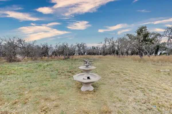 a view of a house with a patio