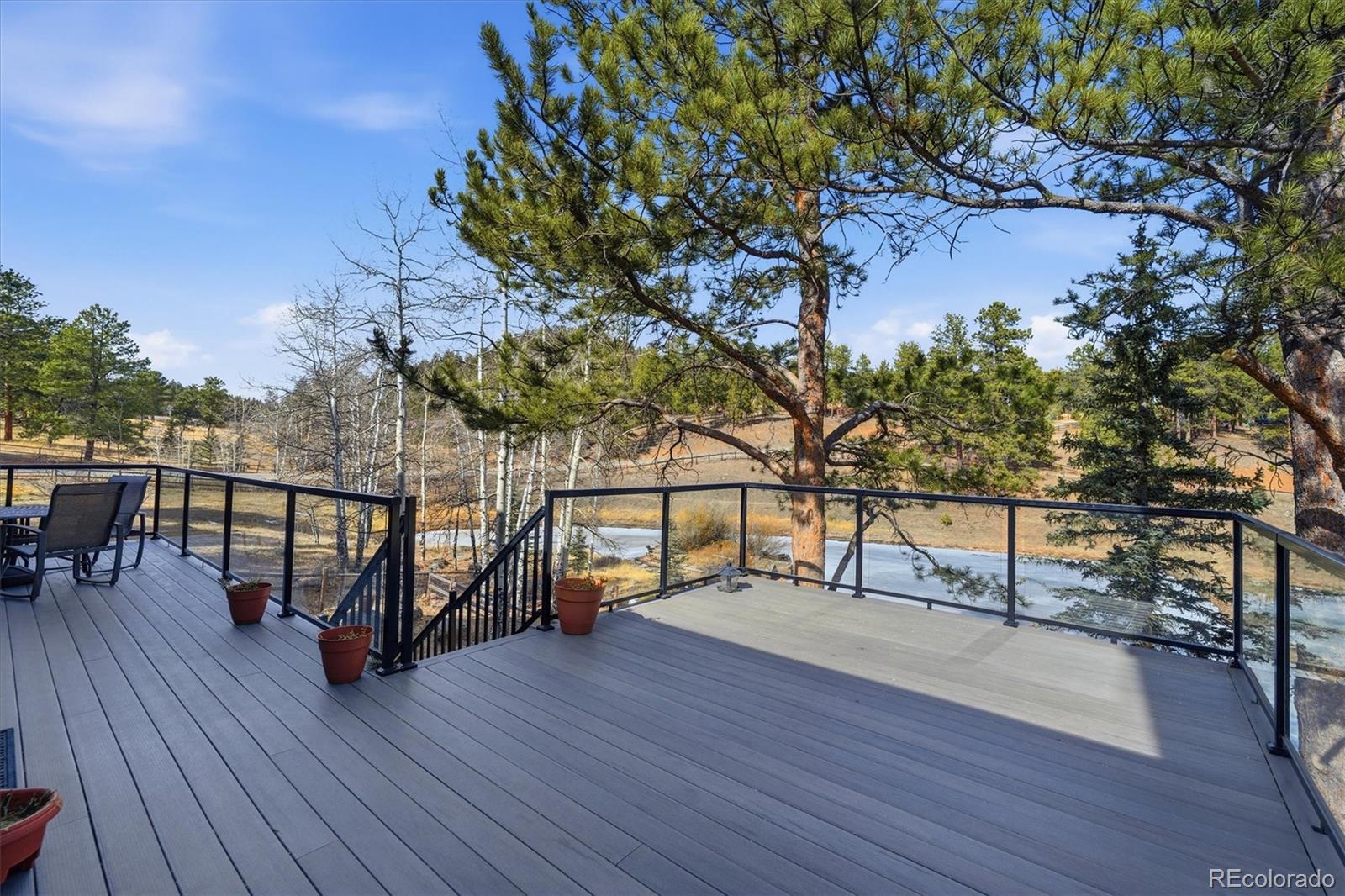 2565 Nova Road Pine, CO 80470 - Photo 17 of 50 a view of outdoor space with seating space