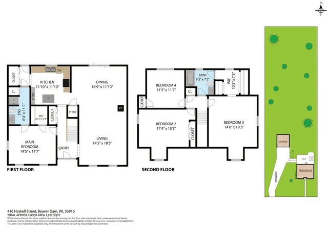 $338,000 | 416 Haskell Street, Beaver Dam, WI 53916