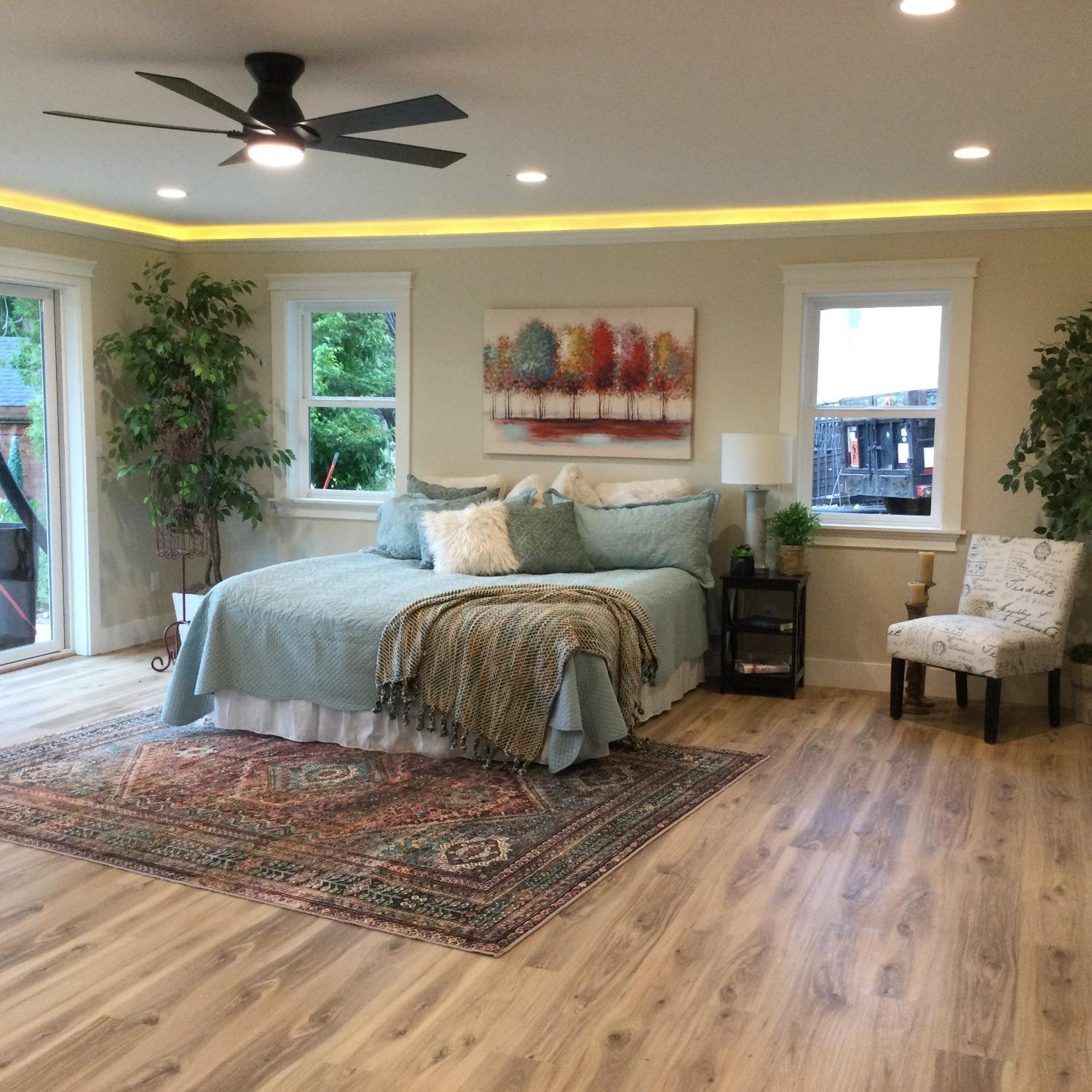 5110 Sly Park Road Pollock Pines, CA 95726 - Photo 15 of 86 a bedroom with a bed and a couch