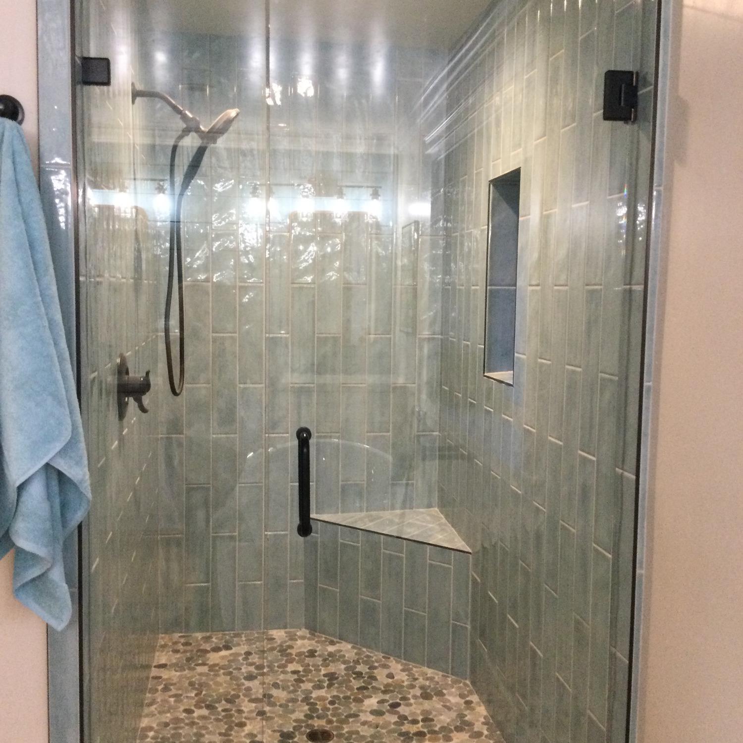 5110 Sly Park Road Pollock Pines, CA 95726 - Photo 19 of 86 a bathroom with a shower