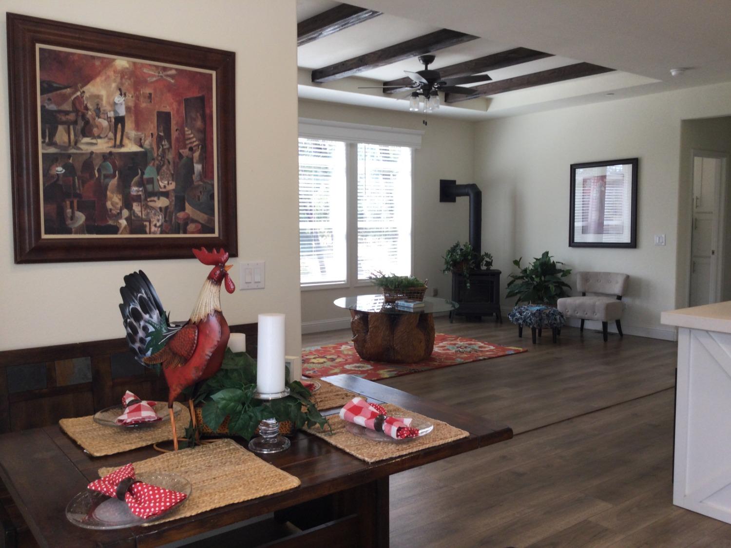 5110 Sly Park Road Pollock Pines, CA 95726 - Photo 69 of 86 a living room with furniture and wooden floor