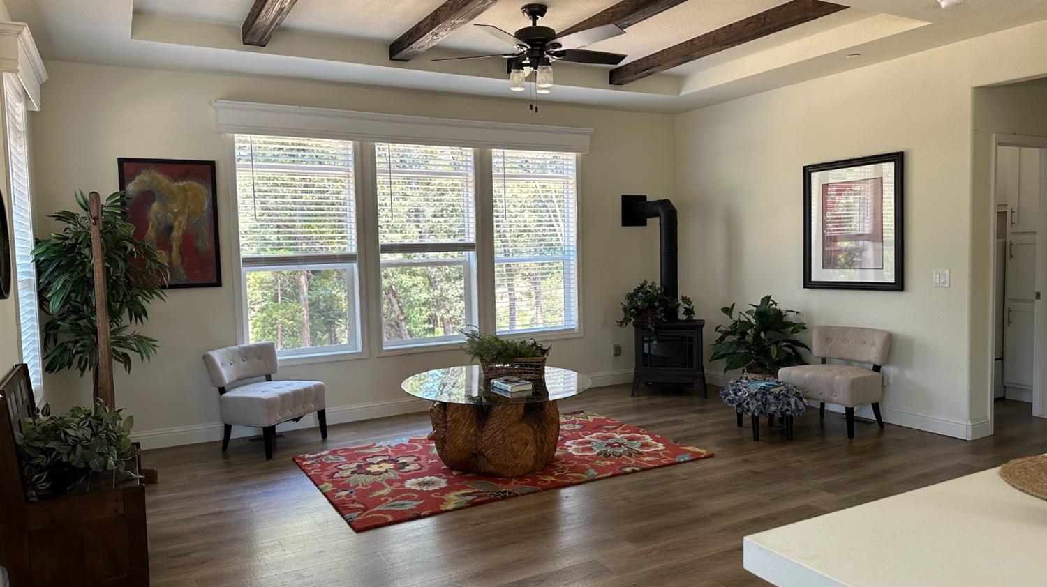 5110 Sly Park Road Pollock Pines, CA 95726 - Photo 73 of 86 a living room with furniture rug and window