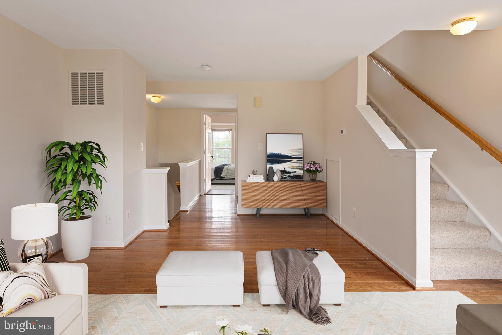 6741 Stone Maple Terrace Centreville, VA 20121 - Photo 15 of 35 Family Room - Gleaming Hardwoods