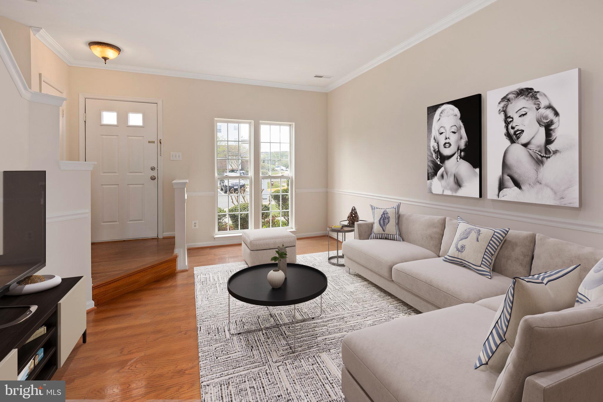 6741 Stone Maple Terrace Centreville, VA 20121 - Photo 3 of 35 Sun-Filled Living Room