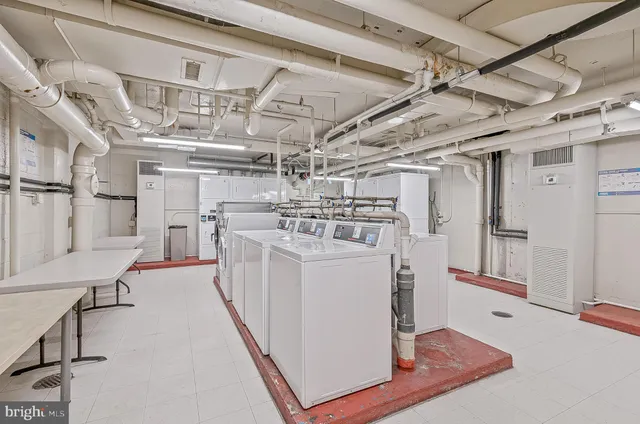 a view of a storage & utility room