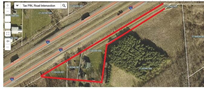 7585 Dyer Road Mount Sterling, OH 43143 - Photo 12 of 45 7585 Dyer Rd county map aerial