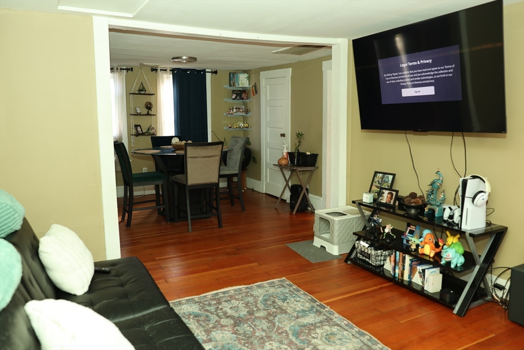 62-64 Whittier Street Springfield, MA 01108 - Photo 18 of 30 a living room with mirror furniture and a flat screen tv