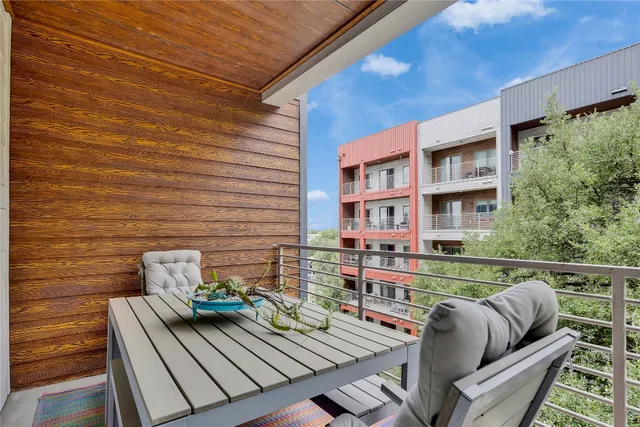 a view of sitting area in balcony