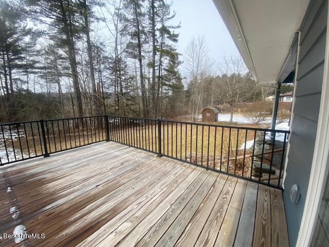 307 Cheshire Road Pittsfield, MA 01201 - Photo 12 of 16 Rear deck
