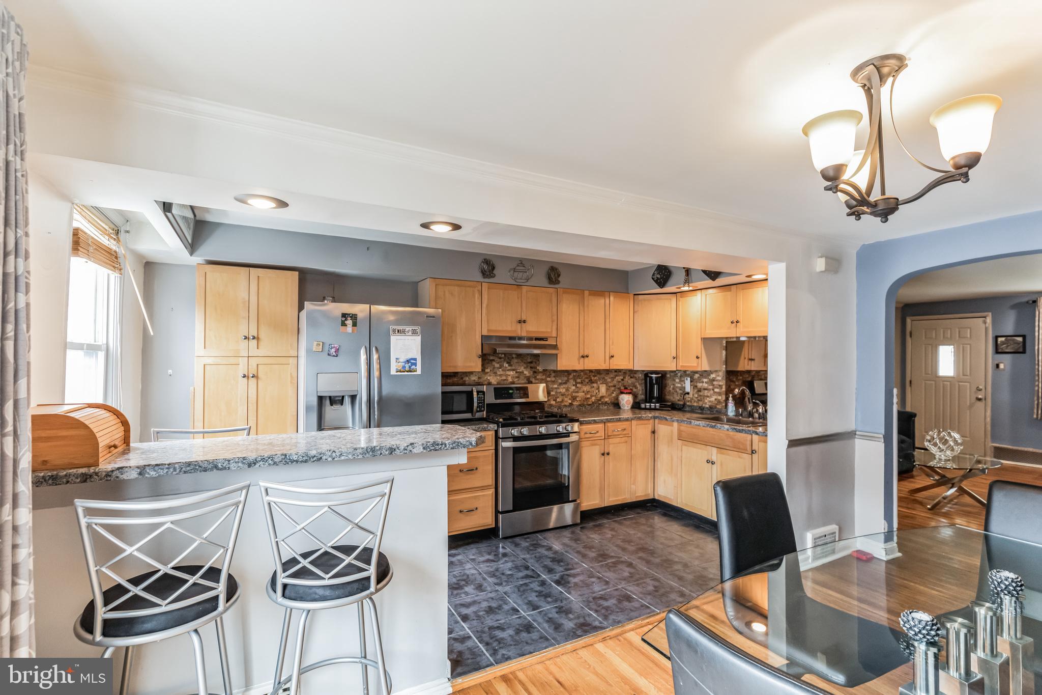 1249 Edgehill Road Darby, PA 19023 - Photo 9 of 25 Updated Kitchen