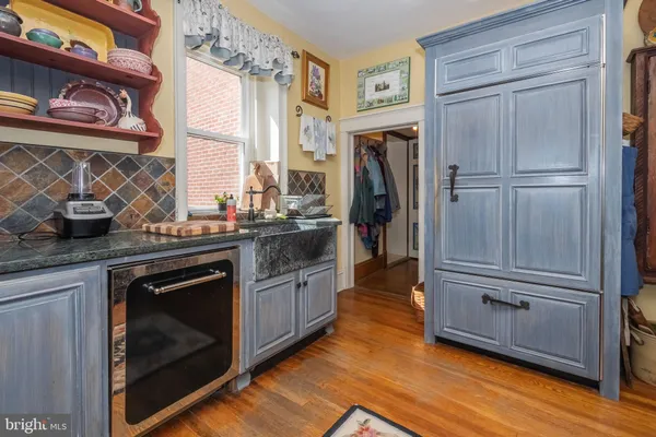 a view of storage and utility room