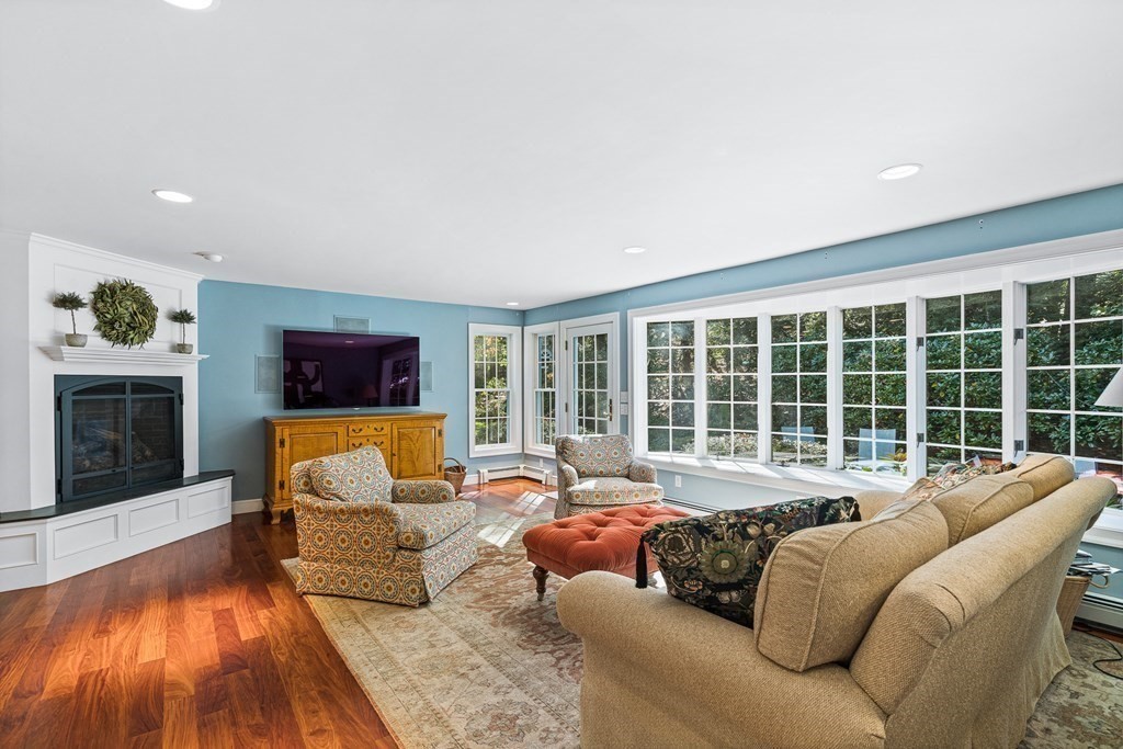 138 Hampshire Road Wellesley, MA 02481 - Photo 10 of 25 a living room with furniture and a large window