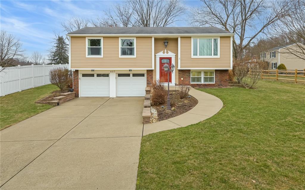 407 Deerfield Drive, Cranberry Township, PA 16066 Compass