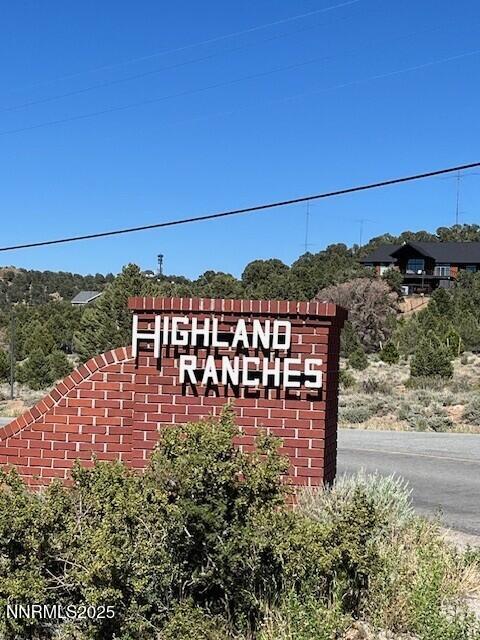 3330 Lousetown Road Reno, NV 89521 - Photo 11 of 13 Highland Ranches Sign