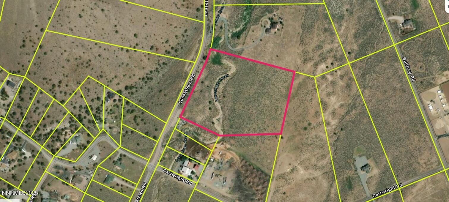 3330 Lousetown Road Reno, NV 89521 - Photo 13 of 13 Aerial Parcel Map