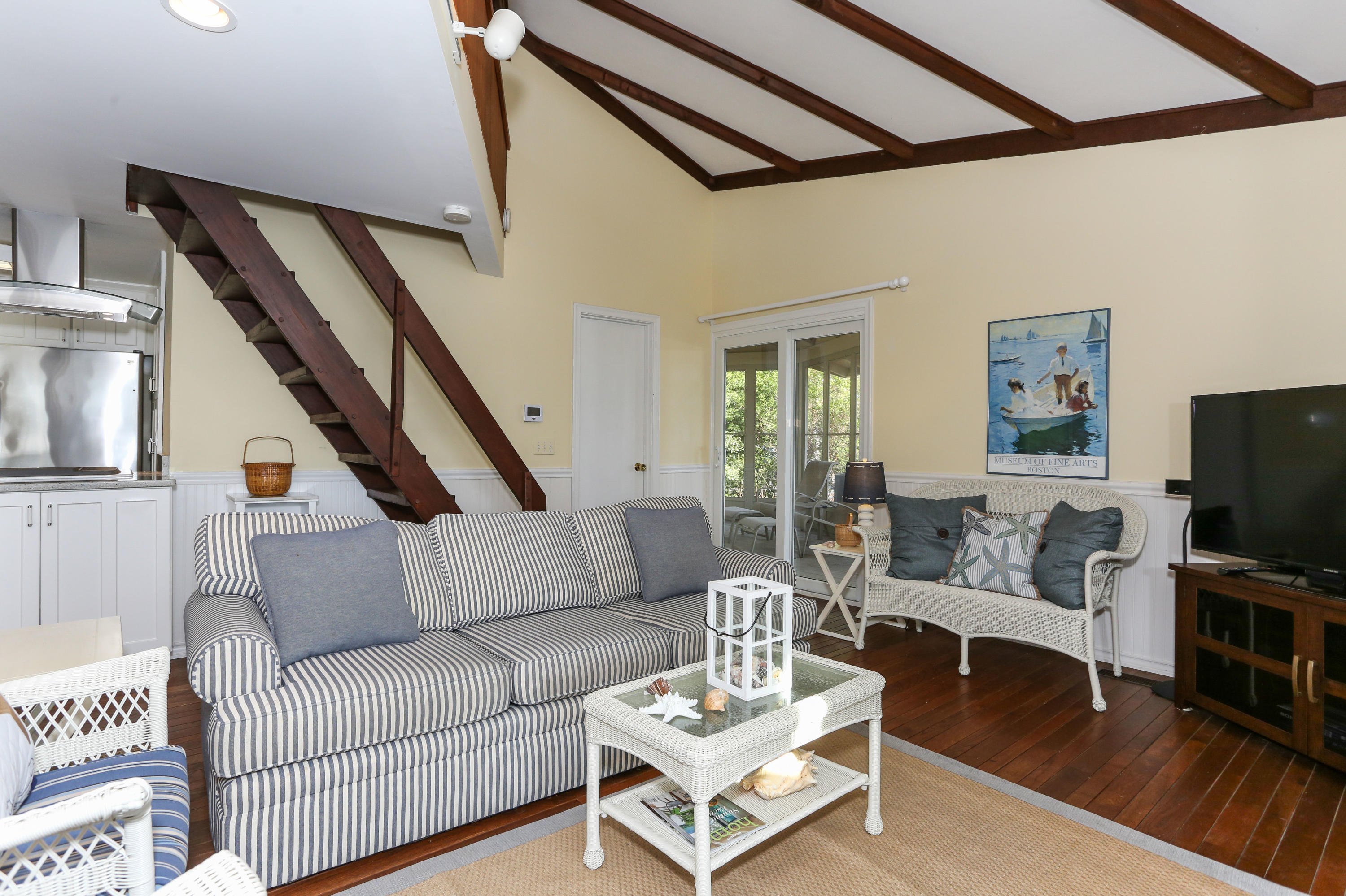 126 Summersea Road Mashpee, MA 02649 - Photo 9 of 31 a living room with furniture and a flat screen tv