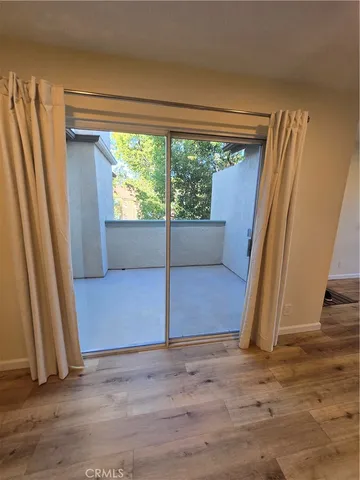 a view of empty room