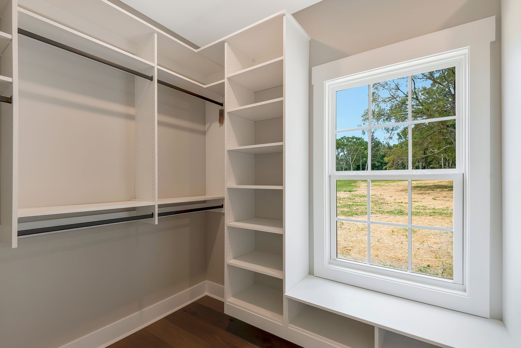 4114 Chicken Road Lebanon, TN 37090 - Photo 26 of 52 a view of an empty room with a window and wooden floor
