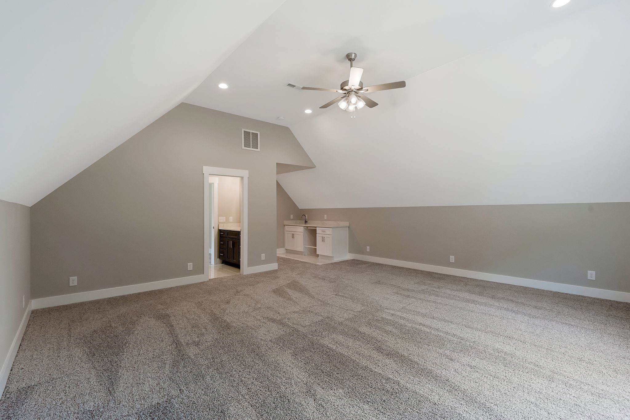 4114 Chicken Road Lebanon, TN 37090 - Photo 43 of 52 an empty room with chandelier fan and windows