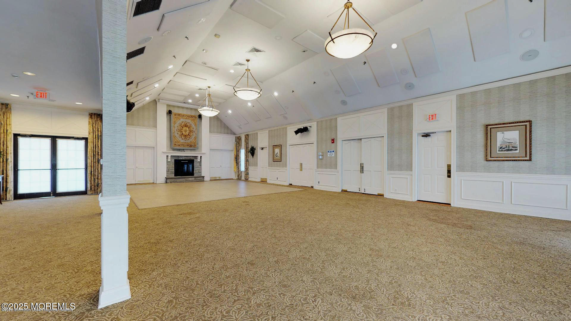 9 Abbot Court Jackson, NJ 08527 - Photo 40 of 47 a view of an empty room with a chandelier