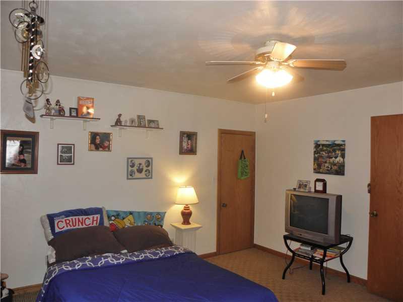 206 Susquehanna Road Monongahela, PA 15063 - Photo 12 of 25 Bedroom. Nice Sized Bedrooms. This one w/ a Huge 9x9 Walk-in Closet. Set up nicely to add an addition in the future over top 2nd garage.