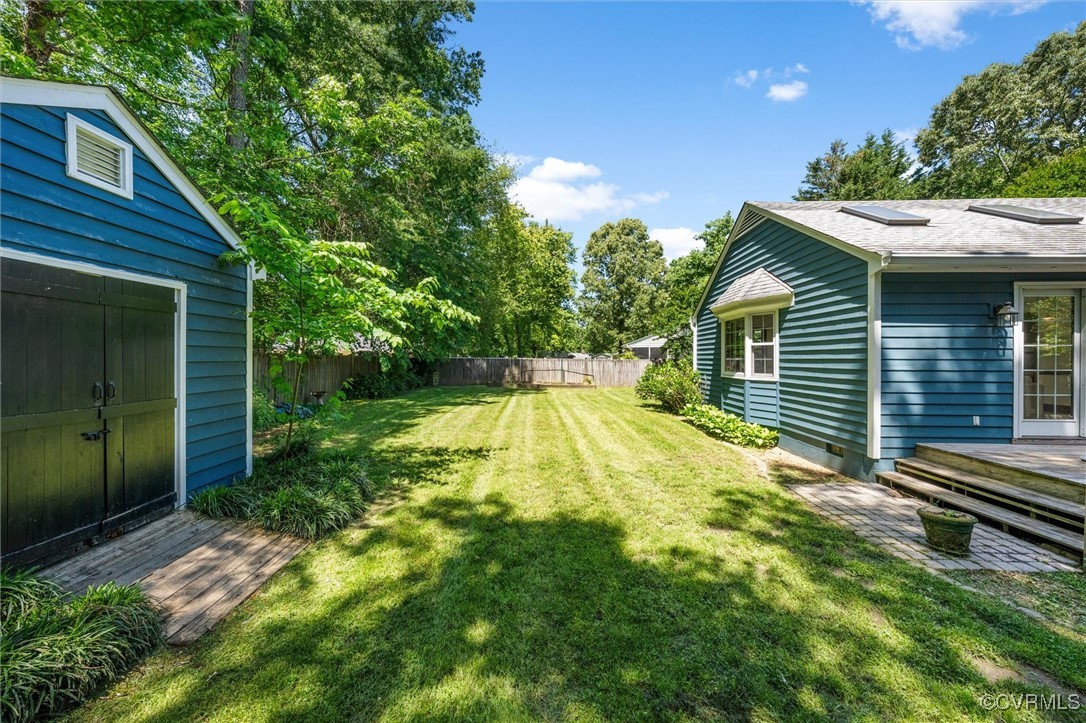 4507 Brookridge Road Chesterfield, VA 23832 - Photo 36 of 46 Beautiful back yard and detached shed