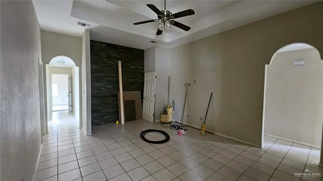a view of a livingroom with furniture
