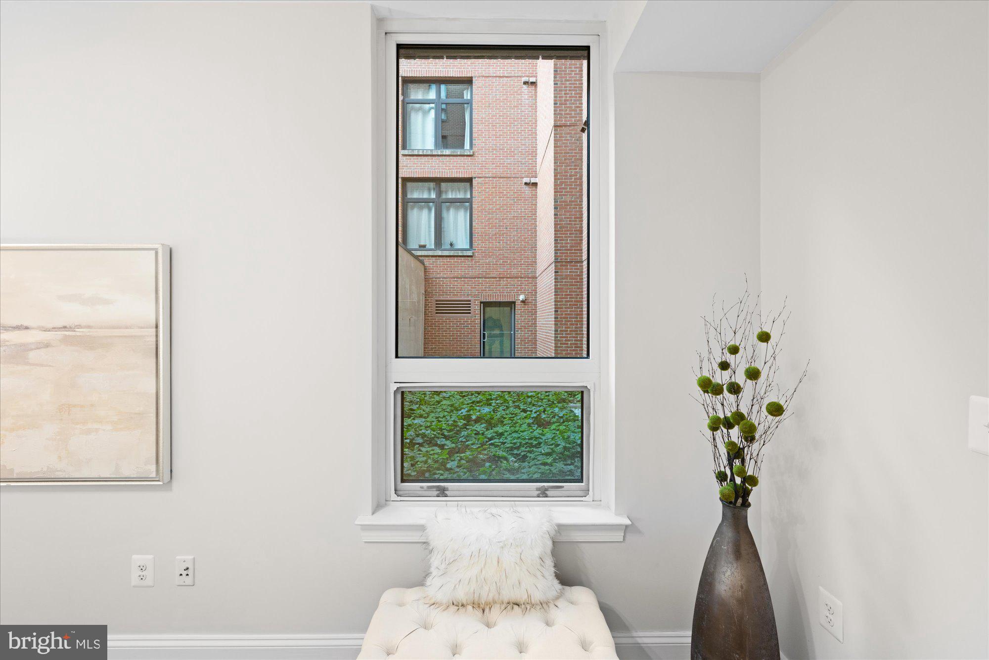 4915 Hampden Lane, Unit 109 Bethesda, MD 20814 - Photo 25 of 74 Oversized Window with green garden views in Bedroo