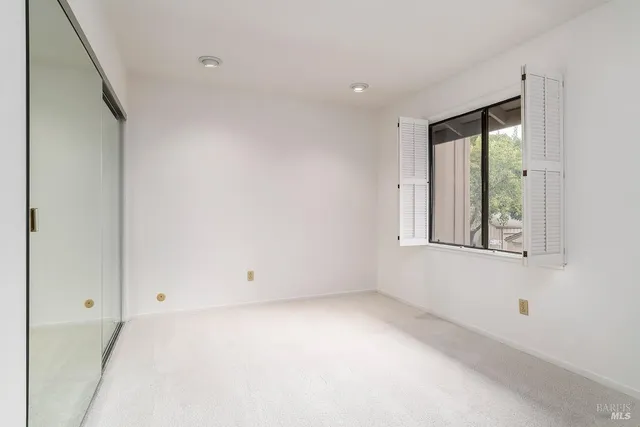 a view of room and window