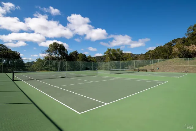 a view of tennis court